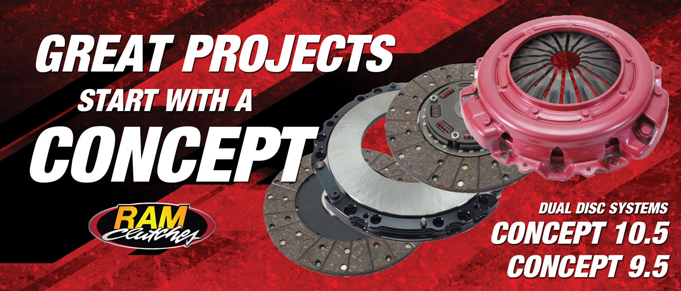 Concept 9.5 and 10.5 dual disc clutch kits