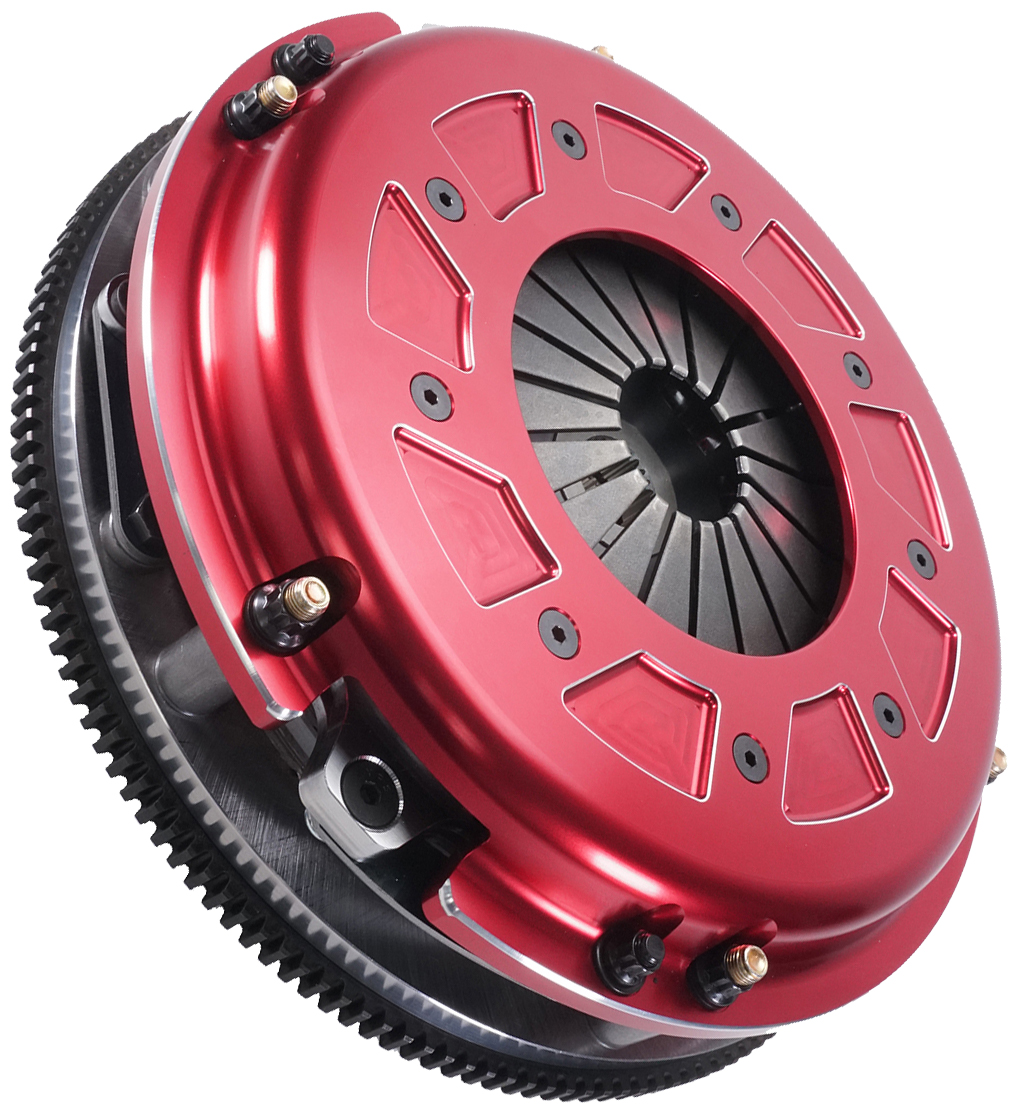 RAM Pro Street dual disc on a billet steel flywheel RAM Pro Street dual disc on a billet steel flywheel