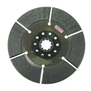 1381 - Sintered iron race disc. (5135) 10" x 1 3/8-10 spline