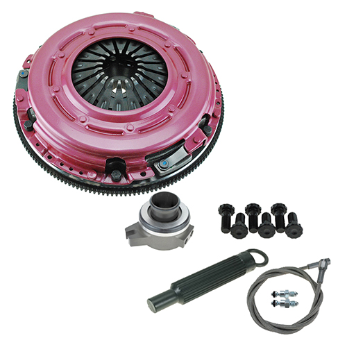 RAM HDX 500HP Street Performance Organic Full Clutch Kit With Flywheel - 1998-2002 Camaro, 1997-2004 Corvette