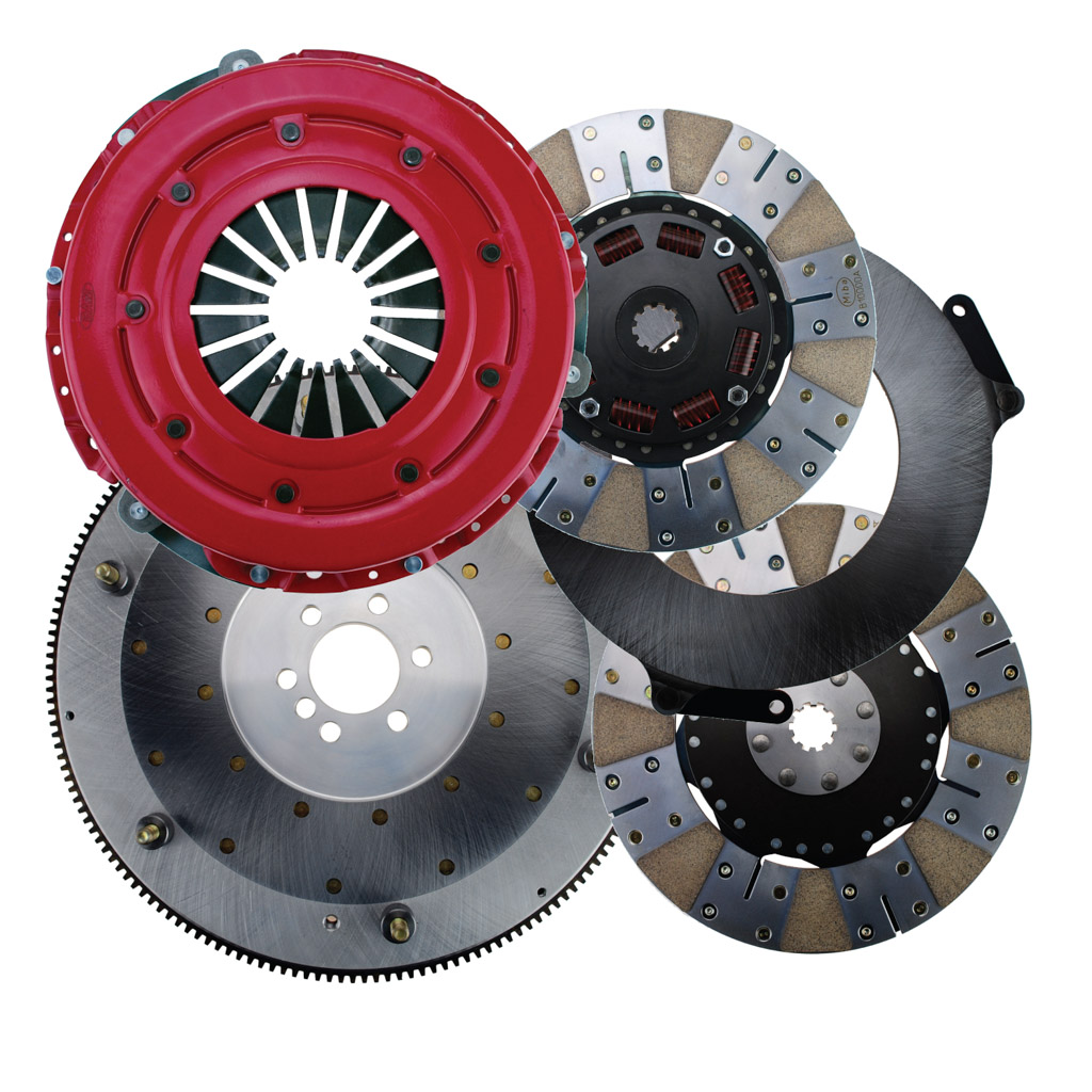 80-2120N - Force 10.5 dual disc Chevy 168 tooth 1 1/8-10 - Image 3