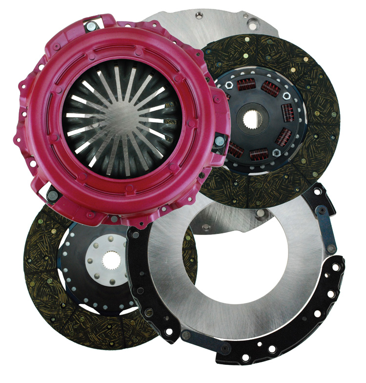 RAM Concept 10.5 900HP Street Performance Dual Disc Organic Clutch Kit - 2008-2024 Challenger 10.5" x 26 Spline - Image 3
