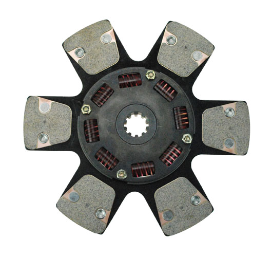 6121 - 6000 series clutch disc 10.5 x 1 1/8-10 spline GM