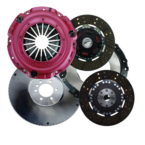 RAM Concept 9.5 800HP Street Performance Dual Disc Organic Clutch Kit with Flywheel - GM 10.5" x 26 Spline - Image 2
