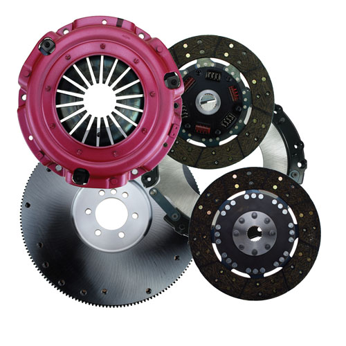 RAM Concept 9.5 800HP Street Performance Dual Disc Organic Clutch Kit with Flywheel - GM '400' Bal. 168 Tooth 1 1/8-26 - Image 2