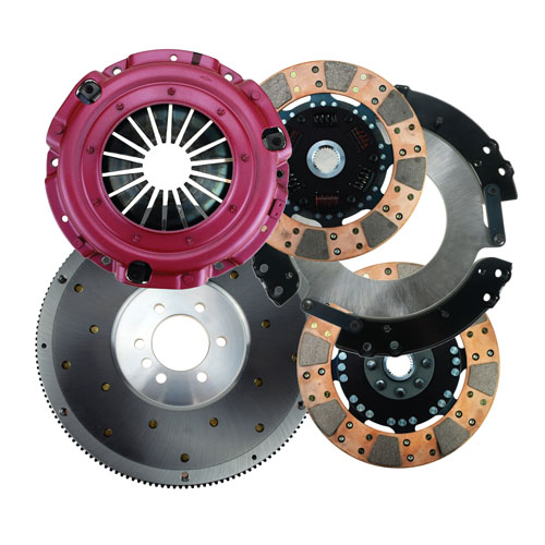 RAM Concept 9.5 1000HP Street Performance Dual Disc Metallic Clutch Kit with Flywheel - C4 Corvette 'ext' bal. 153 tooth 1 1/8-26 - Image 2