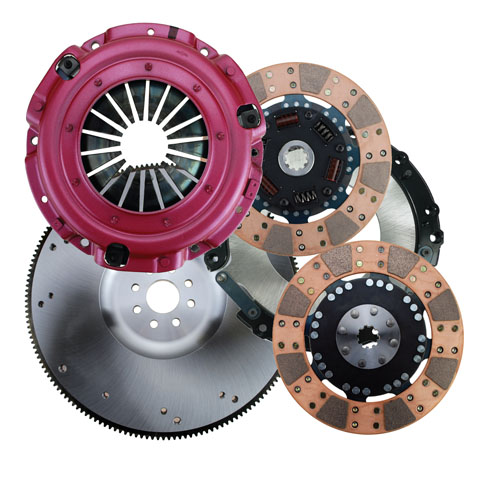RAM Concept 9.5 1000HP Street Performance Dual Disc Metallic Clutch Kit with Flywheel - Ford Mod 6 bolt 1 1/16-10 - Image 2