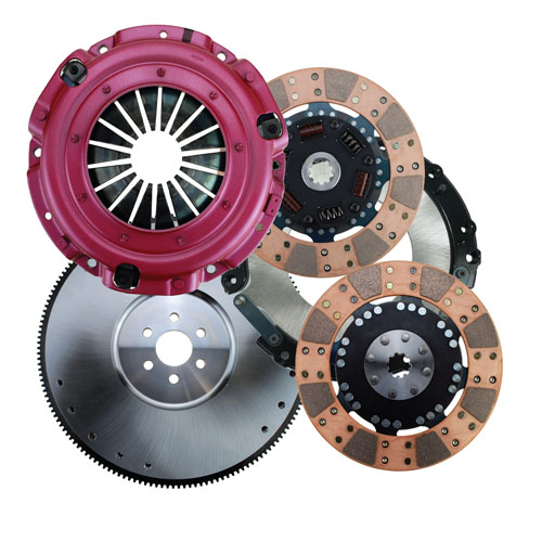 RAM Concept 9.5 1000HP Street Performance Dual Disc Metallic Clutch Kit with Flywheel - Ford SB 28 Oz/In Bal. 157 Tooth 1 1/16-10 - Image 2