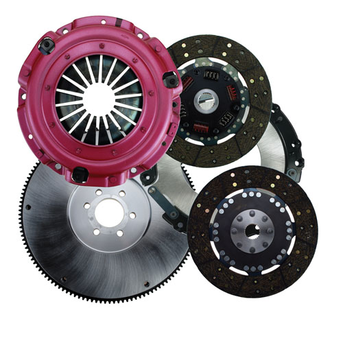 RAM Concept 9.5 800HP Street Performance Dual Disc Organic Clutch Kit with Flywheel - Chrysler 6 Bolt 130 Tooth 1 1/8-26 - Image 2