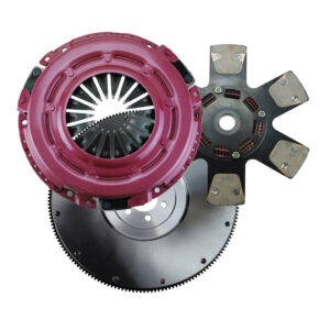 RAM 700HP Metallic Paddle Clutch Kit With Flywheel - GM LS/LT 8 Bolt 12" x 26 Spline