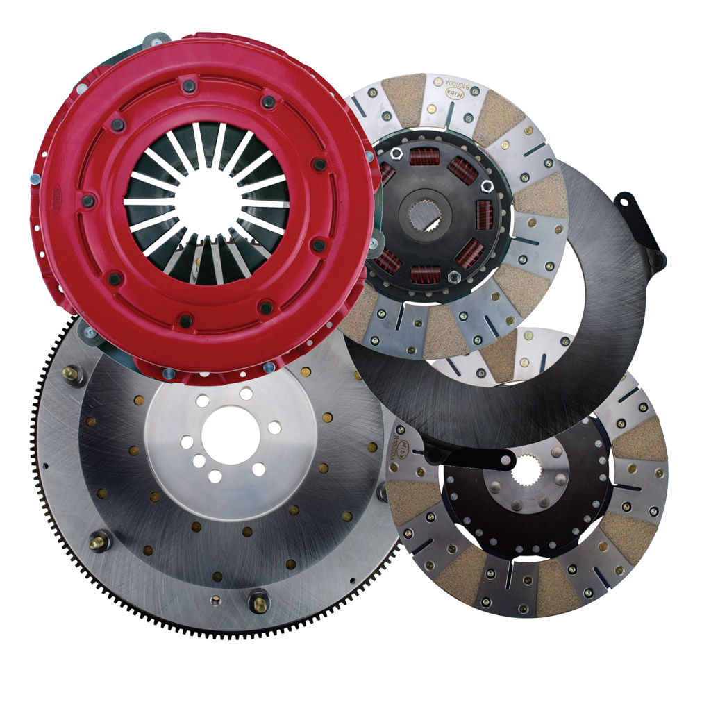 80-2145N - Force 10.5 dual disc Chevy '400' bal. 168 tooth 1 1/8-26 - Image 3
