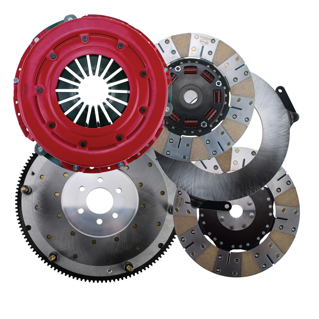 80-2310NS - Force 10.5 dual disc Chrysler 6 bolt 130 tooth 1 3/16-18 - Image 3